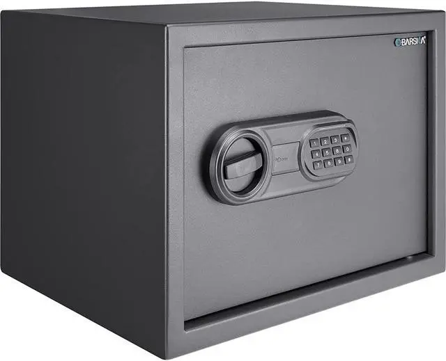 Main image of barska ax13748 wardenlight wl80 mini led digital keypad safe
