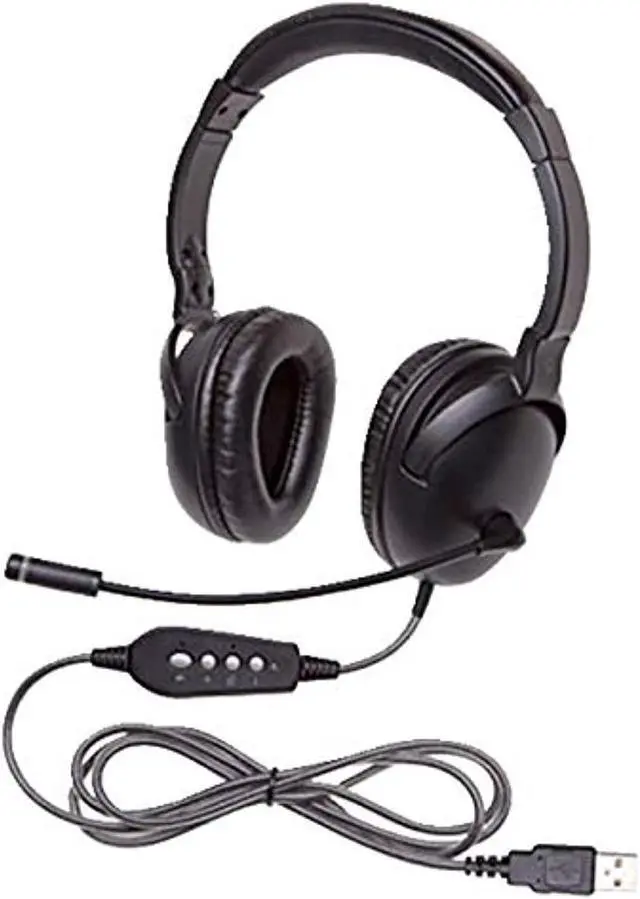 Alt view image 10 of 11 - Ergoguys Llc Califone Neotech Usb Calituff Headset