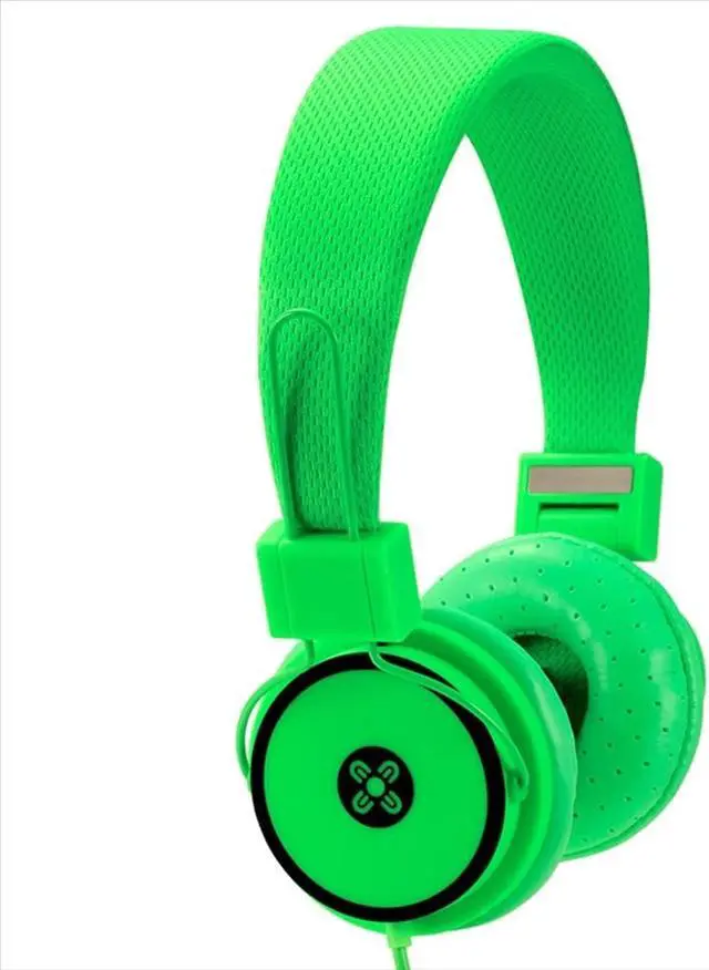 Alt view image 3 of 3 - Moki ACC-HPHYG Hyper Headphones- Green