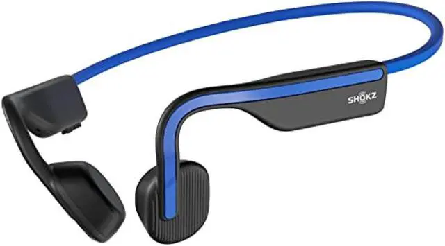Main image of shokz (aftershokz openmove - open-ear bluetooth sport headphones - bone conduction wireless earphones - sweatproof for running and workouts, with sticker pack