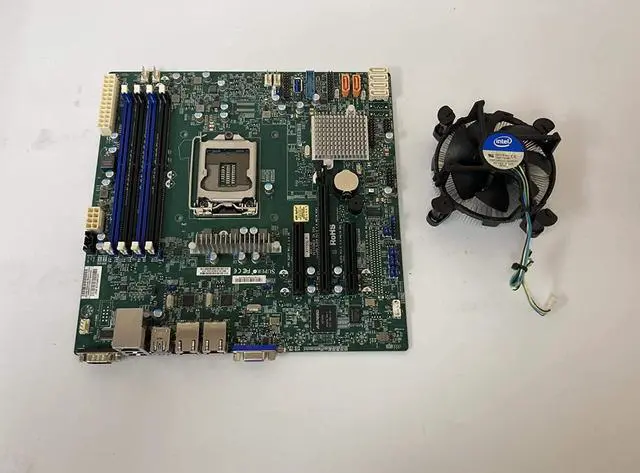 Alt view image 7 of 8 - Supermicro X11SSL-F - Bulk packaging  -