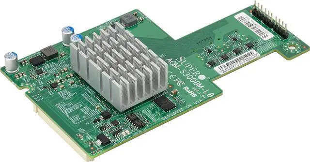 Main image of supermicro aom-s3008m-l8 low profile 12gb/s eight-port sas mezzanine card