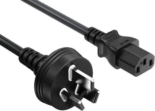 Main image of cable leader 6ft 18 awg australia power cord (iec-320-c13 to as3112)
