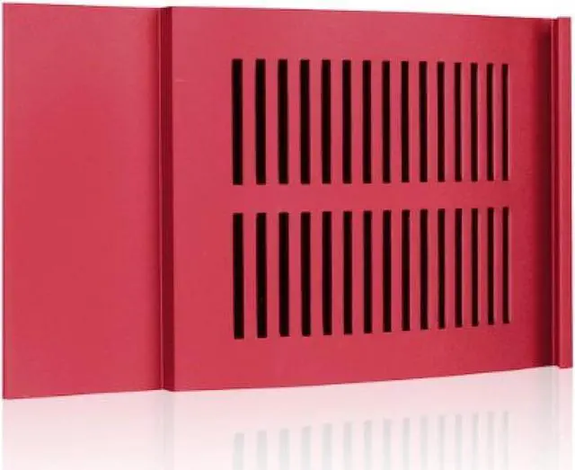 Alt view image 7 of 7 - iStarUSA DD-300-DRED D Storm 3U Series Front Bezels - Red