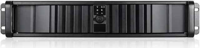 Alt view image 8 of 8 - iStarUSA D-200SEA-BK-T7SA 2U Compact Stylish Rackmount Chassis with Black SEA Bezel and Rugged 5.25" to 3.5" SATA SAS 6 Gbps HDD Hot-swap Rack
