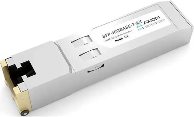Alt view image 3 of 3 - AXIOM 10GBASET SFP TRANSCEIVER  SFP10GBASETAX