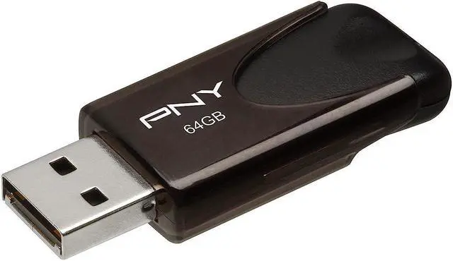 Alt view image 19 of 20 - PNY MEMORY P-FD64GATT4-GE PNY 64GB ATTACH 4 USB 2.0 FLASH