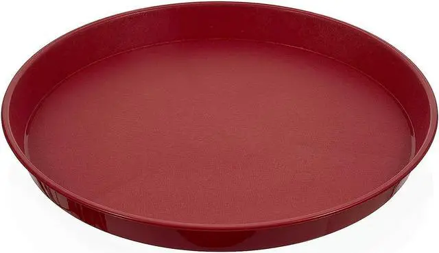 Main image of arrow home products, red round serving tray