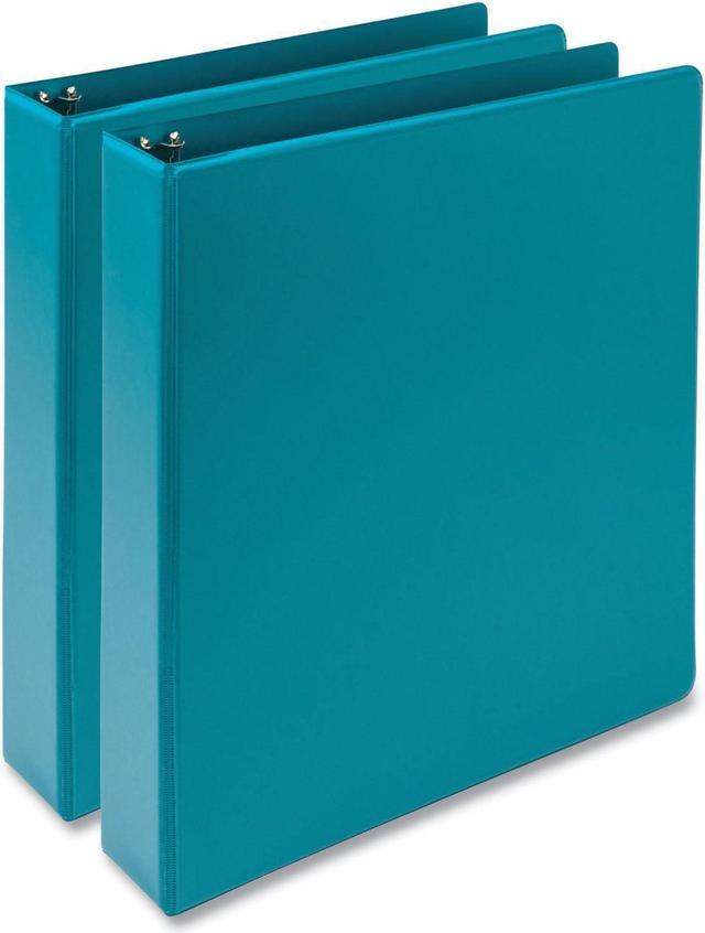 Main image of Samsill Earth's Choice 1 1/2" 3-Ring View Binders Teal 2/Pack (SAMMP286577)