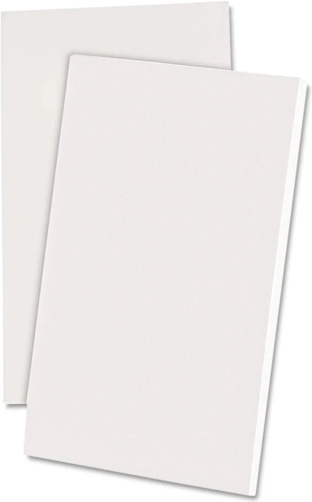 Main image of ampad 21730 scratch pad notebook, unruled, 3 x 5, white, 100 sheets, dozen