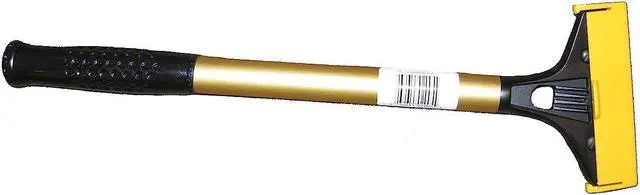 Main image of ettore heavy duty floor scraper, 15" x 4.3" x 1", gold, black