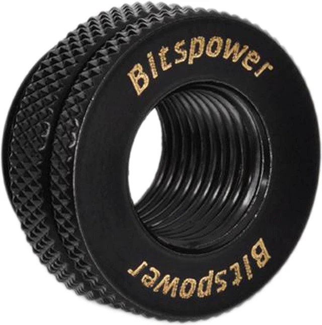 Alt view image 4 of 4 - Bitspower G1/4" CaseTop Water-Fill Set, Matte Black