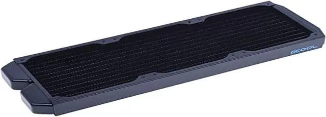 Alt view image 9 of 10 - Alphacool NexXxos ST30 Full Copper Radiator 360, 120mm x 3, Triple Fan, Black