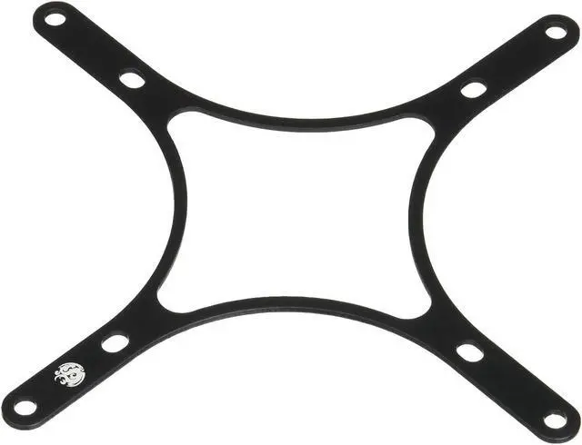 Alt view image 4 of 4 - Bitspower Water Tank Mount Panel (RAD Side) for 120mm Slot, Black