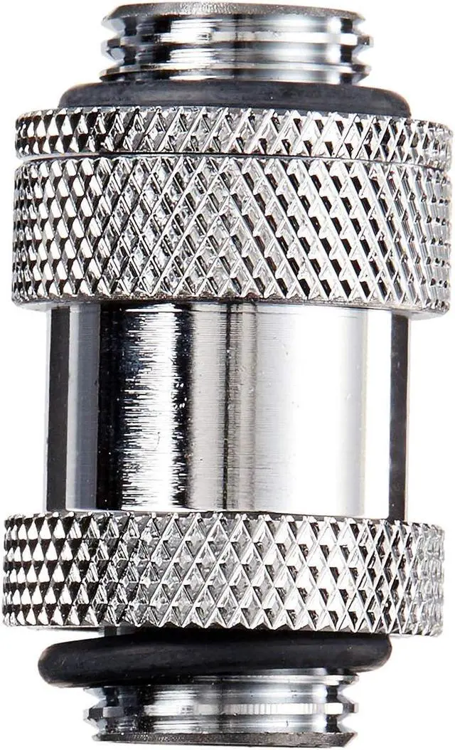 Alt view image 6 of 6 - Bitspower G1/4" Adjustable Aqua Link Pipe (22-31mm), Silver Shining