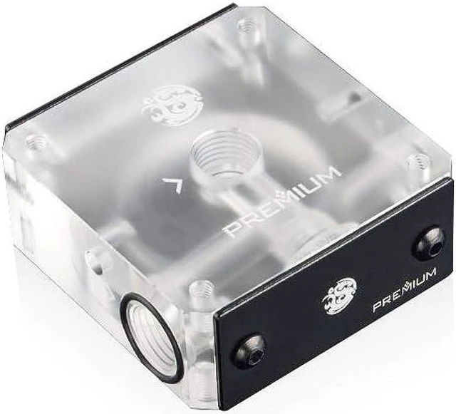 Alt view image 4 of 5 - Bitspower Premium Magic-Cube Type DDC Mod Top, Acrylic