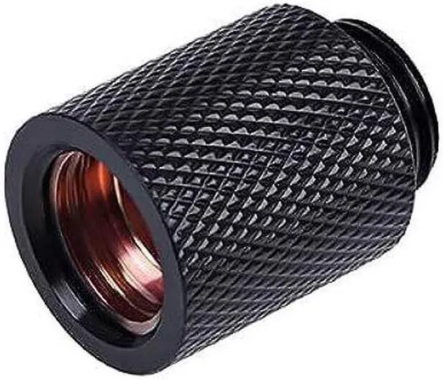 Alt view image 6 of 6 - Alphacool G1/4" HF 20mm Male to Female Extension Fitting - Deep Black (17221)