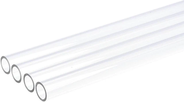 Alt view image 3 of 7 - Alphacool Plexi (Acrylic) HardTube 13mm ID, 16mm OD, 80cm, Clear, 4-pack
