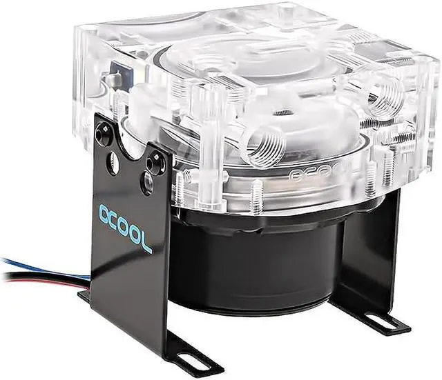 Alt view image 14 of 15 - Alphacool VPP655 Pump with Eisdecke Pump Top V.3, Plexi (Acrylic)