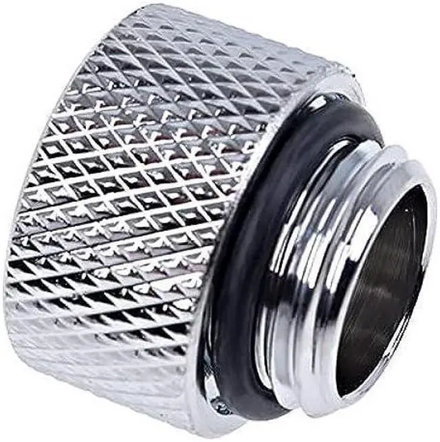 Alt view image 9 of 10 - Alphacool Eiszapfen G1/4" Male to Female 10mm Extender Fitting, Chrome