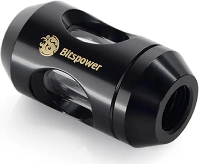 Alt view image 8 of 8 - Bitspower G1/4" In-Line Filter, Matte Black