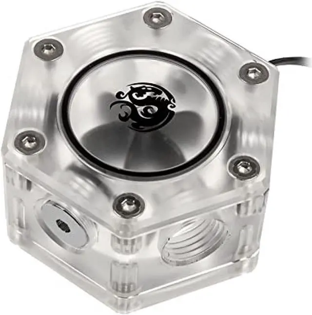 Alt view image 4 of 4 - Bitspower G1/4" Hexagon Flow Indicator, Digital RGB
