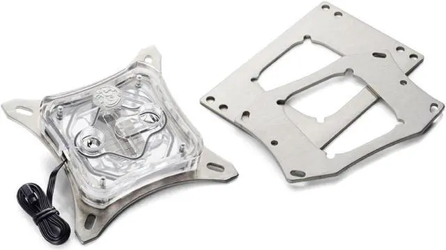 Alt view image 10 of 10 - Bitspower CPU Waterblock Summit M, Clear Acrylic Top, Digital RGB, Intel & AMD CPU