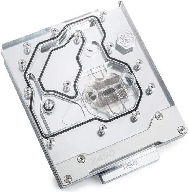 Alt view image 6 of 6 - Bitspower Mono Block for ROG Maximus XII Hero (Wi-Fi)