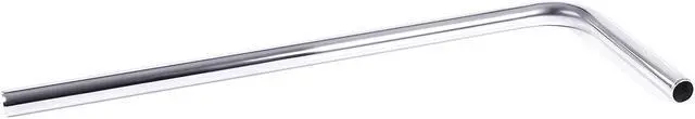 Alt view image 10 of 10 - Alphacool Brass HardTube 13mm OD 90 Degree Tubing (10/30cm), Chrome