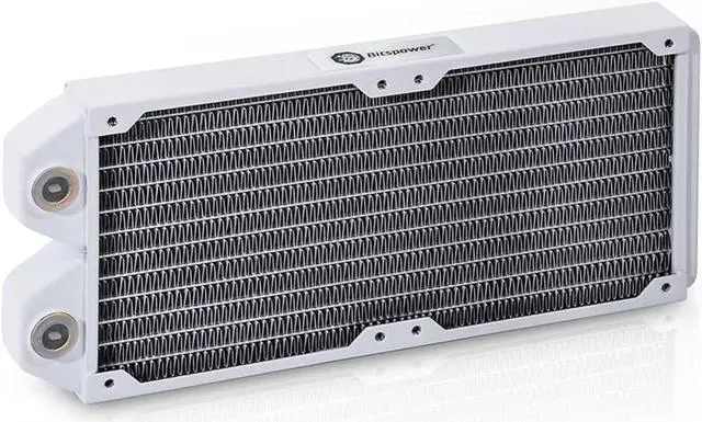 Alt view image 4 of 4 - Bitspower 240S Radiator (White)