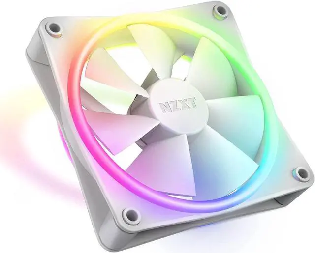 Alt view image 8 of 15 - NZXT F120RGB Duo - 120mm Dual-sided RGB Fan - Single Pack (White)