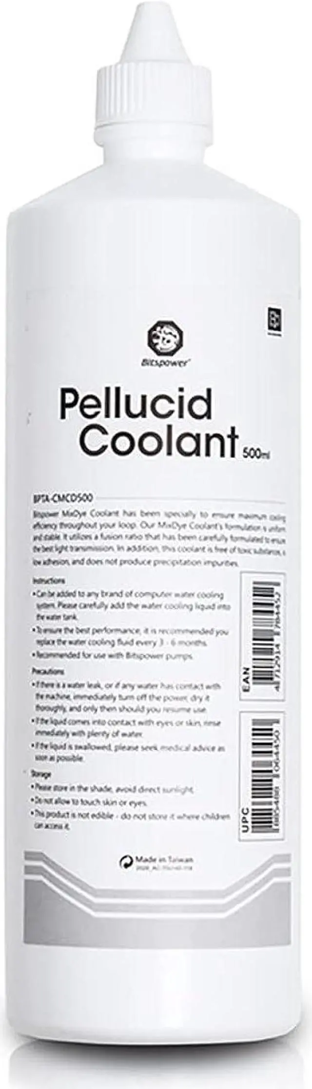 Alt view image 3 of 3 - Bitspower MixDye Coolant 500ml - Maximized Cooling Efficiency with Non-Toxic, Low Adhesion Formula for Computer Water Cooling Systems