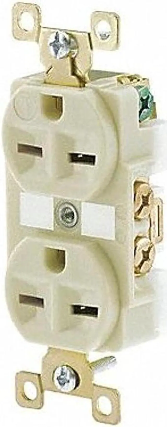 Alt view image 2 of 3 - BRYANT 5662I 15A Duplex Receptacle 250VAC 6-15R IV