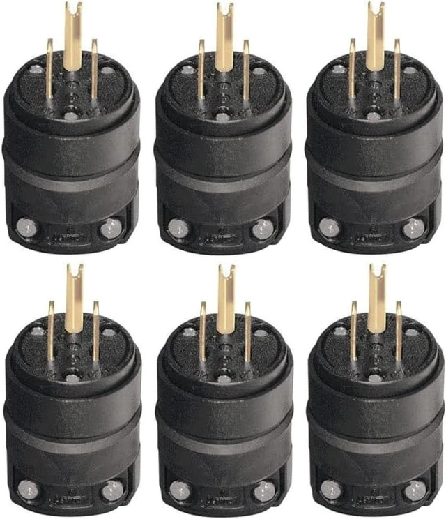 Alt view image 8 of 8 - Leviton Plug Hd Ground 1064-0407