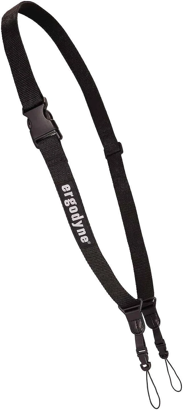 Main image of ergodyne squids 3134 barcode scanner harness, sling style, tethering lanyard for bar code scanners , black