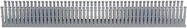 Alt view image 5 of 5 - Panduit Wire Duct,Narrow Slot,Gray,3.25 W x 4 D  F3X4LG6