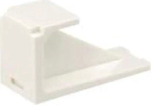 Alt view image 12 of 12 - PANDUIT CMBWH-X Blank Module,Mini Com,White,1 Port