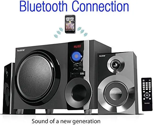 Alt view image 10 of 16 - Boytone BT-210FB Wireless Bluetooth Speaker, Powerful Sound, Bass System, Excellent Clear Sound & FM Radio, Remote Contr