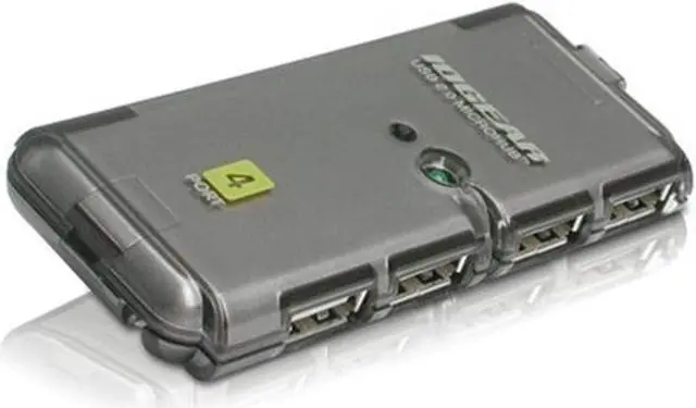 Alt view image 2 of 3 - IOGear 4 Port USB 2.0 MicroHub GUH274