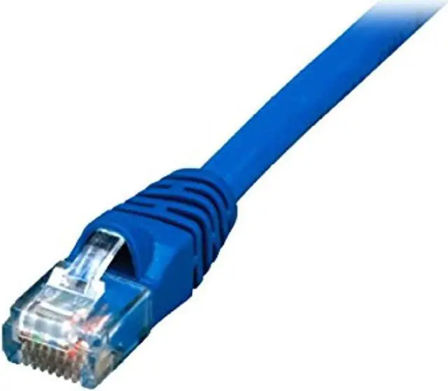 Alt view image 3 of 7 - Comprehensive CAT5-350-50BLU 50 ft. Cat 5E Blue 350 Mhz Snagless Patch Cable