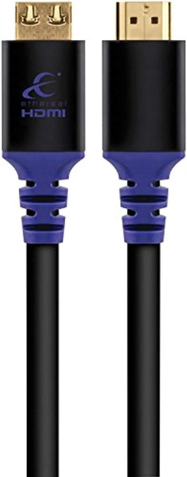 Main image of Ethereal MHX-LHDME12 40 ft. Black HDMI High Speed With Ethernet HDMI High Speed With Ethernet - 12 Meters Male to Male