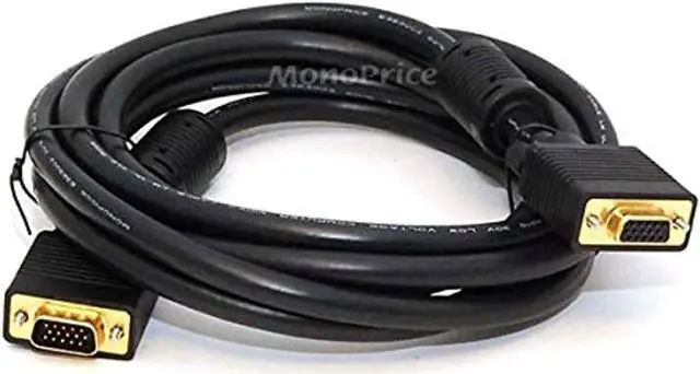 Alt view image 2 of 11 - Monoprice Inc. Svga Super Vga M/F Monitor Cable 10F
