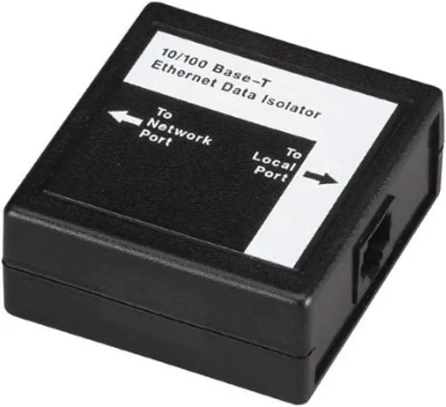 Main image of Black Box Ethernet Data Isolator - 2 x RJ-45 - Ethernet