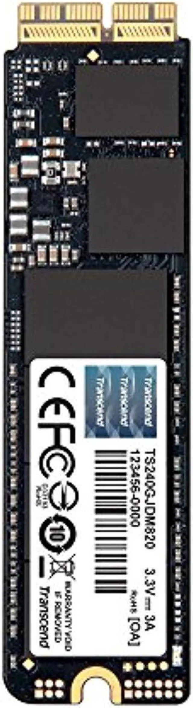 Alt view image 6 of 18 - 240GB JETDR 820 PCIE SSD MAC M13-M15