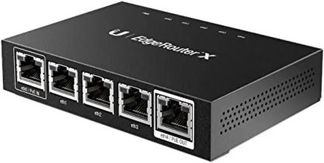 Main image of ubiquiti networks edgerouter x, 4-port gigabit router, er-x, er-x (router, er-x)