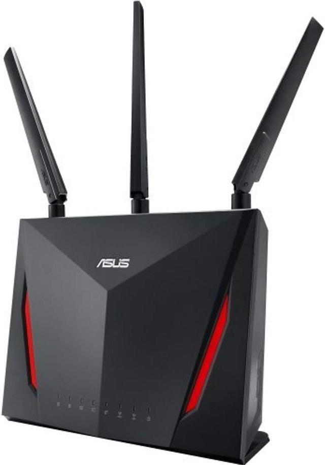 Alt view image 4 of 5 - ASUS RT-AC86U AC2900 Wi-Fi Dual-band Gigabit Wireless Router, AiMesh Whole Home Wi-Fi System Compatible (RT-AC86U/CA)