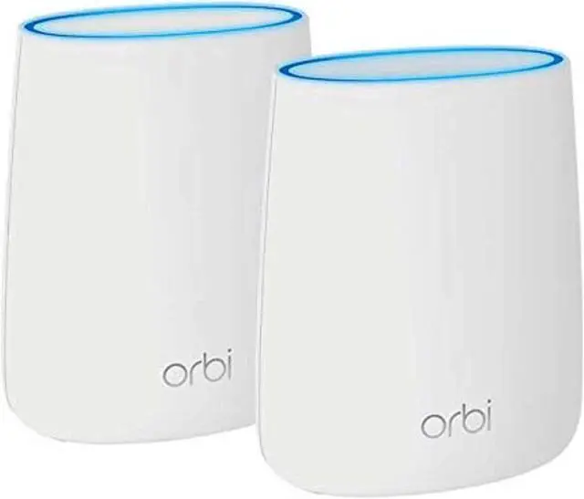 Alt view image 5 of 6 - Netgear Orbi Mini 2-Pack AC2200 Tri-Band WiFi System RBK22