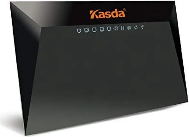 Alt view image 3 of 6 - KASDA IEEE 802.11ac Ethernet Wireless Router - 2.40 GHz ISM Band - 5 GHz UNII Band - 4 x Antenna(4 x Internal) - 1200 Mbit/s Wireless Speed - 4 x Network Port - 1 x Broadband Port - USB - Gigabit Ethe