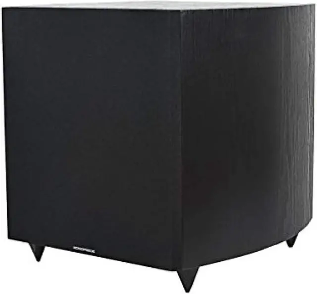 Alt view image 7 of 16 - Monoprice 12-inch 150-watt Powered Subwoofer - Black