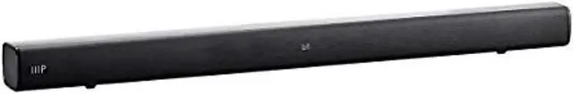 Alt view image 3 of 10 - Monoprice SB-100 2.1-ch Soundbar - Black - 36 Inches With Built In Subwoofer, Bluetooth, Optical Input, and Remote Control